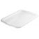 Tablecraft 1531N White 1" x 21 1/2" x 15 3/4" Polypropylene Plastic Food Storage Box Cover