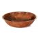 Tablecraft 208 Round Mahogany 8" Woven Wood Bowl