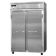 Continental Refrigerator 2FNSA 52" Reach-In Freezer With 2 Full-Height Solid Doors And Aluminum Interior, 48 Cubic Ft, 115 Volts
