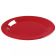 Carlisle 3301805 Red Melamine Sierrus Wide Rim Pie Plate - 6-1/2" Diameter