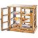 Cal-Mil 3621-99 Madera 25" x 17" x 23" Reclaimed Wood 3 Tier Paneled Bakery Display Case