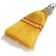 Carlisle 3663400 Yellow Flo Pac 9" Synthetic Corn Whisk Broom
