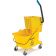 Carlisle 3690804 Yellow Flo Pac 26 Quart Mop Bucket with Side Press Wringer