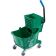 Carlisle 3690809 Green Flo Pac 26 Quart Mop Bucket with Side Press Wringer