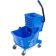 Carlisle 3690814 Blue Flo Pac 26 Quart Mop Bucket with Side Press Wringer