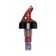 Spill-Stop 389-21 Posi-Por 2000 5/8 Oz. Red Measuring Pourers With Black Collars