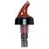 Spill-Stop 389-29 Posi-Por 2000 1-3/4 Oz. Red Measuring Pourers With Black Collars