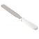 Tablecraft 4210 Stainless Steel 10" Silver Icing Spatula with ABS Handle