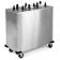 Lakeside 5300 Non-Heated Mobile Enclosed Three Stack Dish Dispenser for Up to 5" Plates