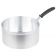 Vollrath 69446 Aluminum Wear Ever Classic Select 6 1/2 Qt. Heavy Duty Sauce Pan with Silicone Handle