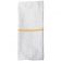 Chef Revival 700BRT-GLS 16" x 19" 100% Cotton Gold Striped Bar Towel