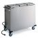 Lakeside 7512 Mobile Convection Heated Three Stack Plate Dispenser Cabinet, 7"-10-1/4" Plates, 240/60/1