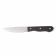 Steelite International WL880528 Walco 5" Stainless Steel Pointed Tip Steak Knife with Jumbo Black Delrin Plastic Handle