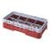 Cambro 8HS434416 Cranberry 8 Compartment 5-1/4 Inch Half Size Camrack Glass Rack