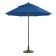 Grosfillex 98389731 Pacific Blue Windmaster 7 1/2 ft Round Canopy Umbrella