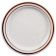 CAC AZ-16 10.5" Ceramic Arizona Narrow Rim Dinner Plate/Brown Speckled