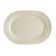 CAC GAD-94 14" Porcelain Garden State Oblong Platter/Bone White