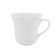 CAC KSE-54 4.5 oz. Porcelain Kingsquare Cup/Super White