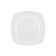 CAC KSE-55 4.5" Porcelain Kingsquare Square Saucer/Super White
