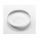 American Metalcraft PSPL8 White Ceramic 8" Round Prestige Serving Platter