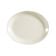 CAC REC-14C 12.75" Ceramic Rolled Edge Coupe Oval Platter/American White