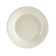 CAC REC-22 8.25" Ceramic Rolled Edge Salad Plate/American White