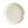 CAC REC-5C - 5.5" Ceramic Rolled Edge Coupe Bread Plate/American White