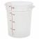 Cambro RFS4PP190 Translucent 4 Qt Polypropylene Round Food Storage Container