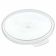 Cambro RFSC1PP190 Translucent Polypropylene Round Lid for 1 Qt Food Storage Container