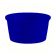 CAC RKF-4-BLU 4 oz. Festiware Blue Fluted Porcelain Ramekin