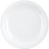 Carlisle KL20502 White Melamine Kingline Bread and Butter Plate - 5-1/2" Diameter