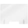 Aarco FPS1824 Freestanding Acrylic Protective Shield with Pass-Thru, 18" x 24"
