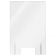 Aarco FPS3624 Freestanding Acrylic Protective Shield with Pass-Thru, 36" x 24"