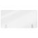 Aarco FPT2448-3 Clear Acrylic 24" High x 48" Wide Freestanding Protection Shield