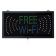 Aarco FRE11M 18-3/4" x 9-3/4" LED "FREE Wi-Fi" Sign With 3 Display Modes