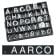 Aarco HF2.0 2" Helvetica Universal Single Tab Letter and Number Set - 160 Characters