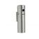 Aarco SS15W 3-1/2" Wall Mounted Cigarette / Ash Receptacle With Removable Canister And Cap, Satin Finish