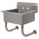 Advance Tabco FS-WM-2219 One Compartment Wall Mount Fabricated Spec-Line Series Stainless Steel Sevice Sink With 18" x 14" x 10" Bowl