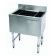 Advance Tabco SLI-12-30-10 Stainless Steel 30" x 18" Underbar Ice Bin/Cocktail Unit, 10-Circuit Cold Plate