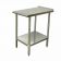 Advance Tabco TFMSU-150 Stainless Steel Equipment Filler Table with Adjustable Undershelf - 15" x 30"