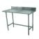 Advance Tabco TKSLAG-244-X Stainless Steel 48" x 24" Work Table w/ 5" Backsplash