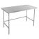 Advance Tabco TVLG-2410 Stainless Steel 120" x 24" Work Table w/ Galvanized Legs