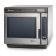 Amana RC22S2 Heavy Duty Stainless Steel Commercial Microwave Oven with Push Button Controls - 208/240V, 2200W