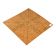 American Metalcraft MPCUT4 Pressed Wood Pizza Slice Cutting Board and Guide - 20" x 20" x 1/4"