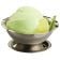 American Metalcraft 3500 Silver 3 1/2 oz 3 3/4 Inch Diameter Round Stainless Steel Footed Sherbet Dish With Gadroon Base