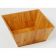 American Metalcraft BAM94 Brown 125 oz 9 1/2 Inch Square Bamboo Bowl
