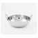 American Metalcraft BD65 Silver 32 oz 6 5/8 Inch Diameter Round Mirror Finish Stainless Steel Balti Dish With Handles