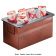 American Metalcraft BEVC1266 12-1/4" x 6-1/4" x 6" Third Size Hammered Copper Plated Beverage Tub