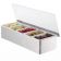 American Metalcraft CD5 Stainless Steel 5 Compartment Bar Condiment Dispenser