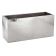 American Metalcraft DWWC4 Rectangular Double Wall Stainless Steel 4 Bottle Wine Chiller w/ Hammered Finish - 18-1/2" x 6-3/4"